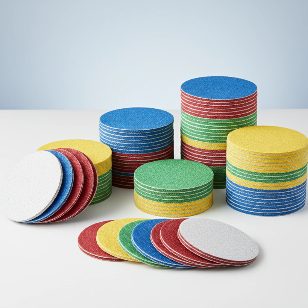 Discos de lija con velcro (PEX, etc.).