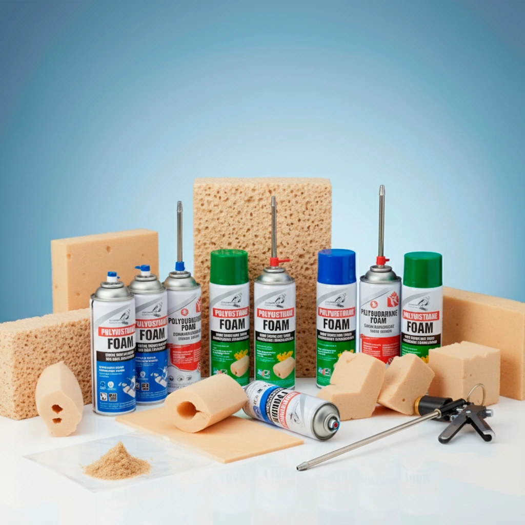 Espumas de poliuretano.
