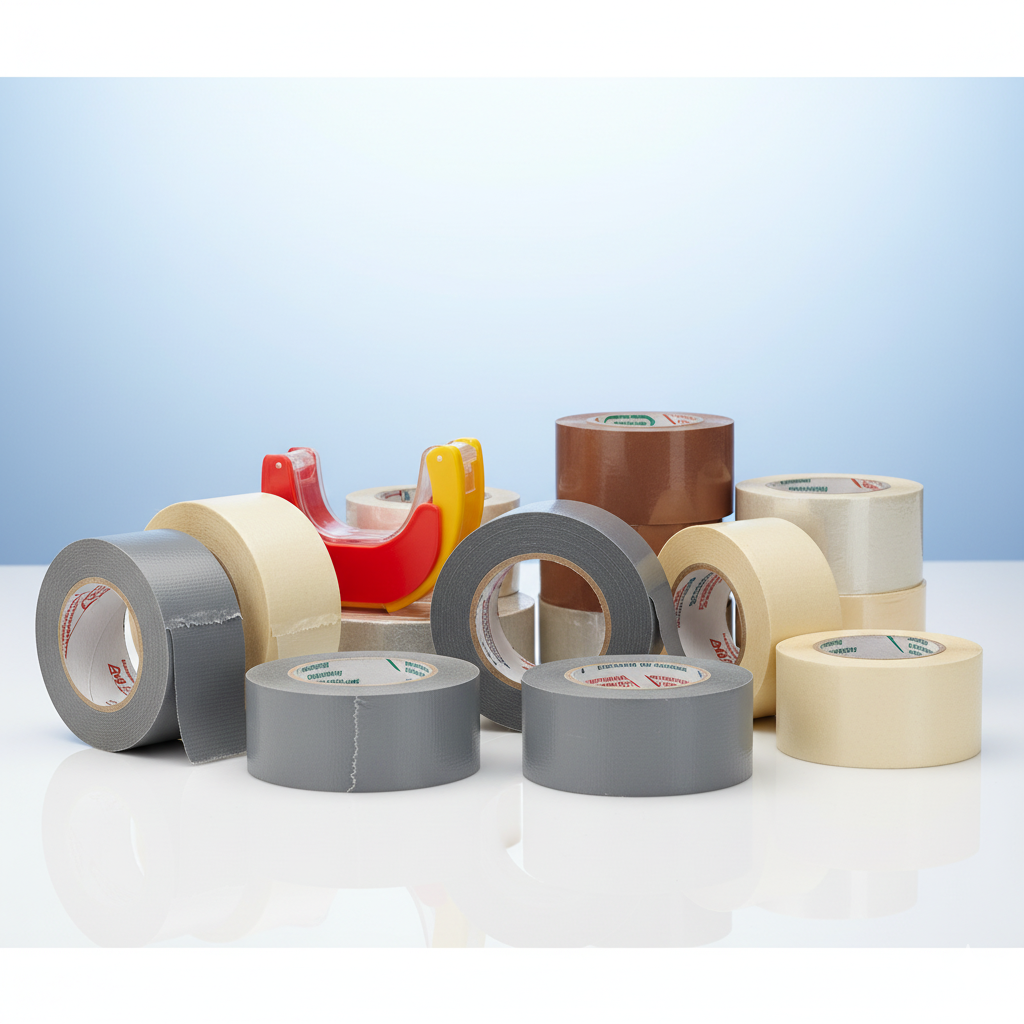 Cinta americana, carrocero y precinto.