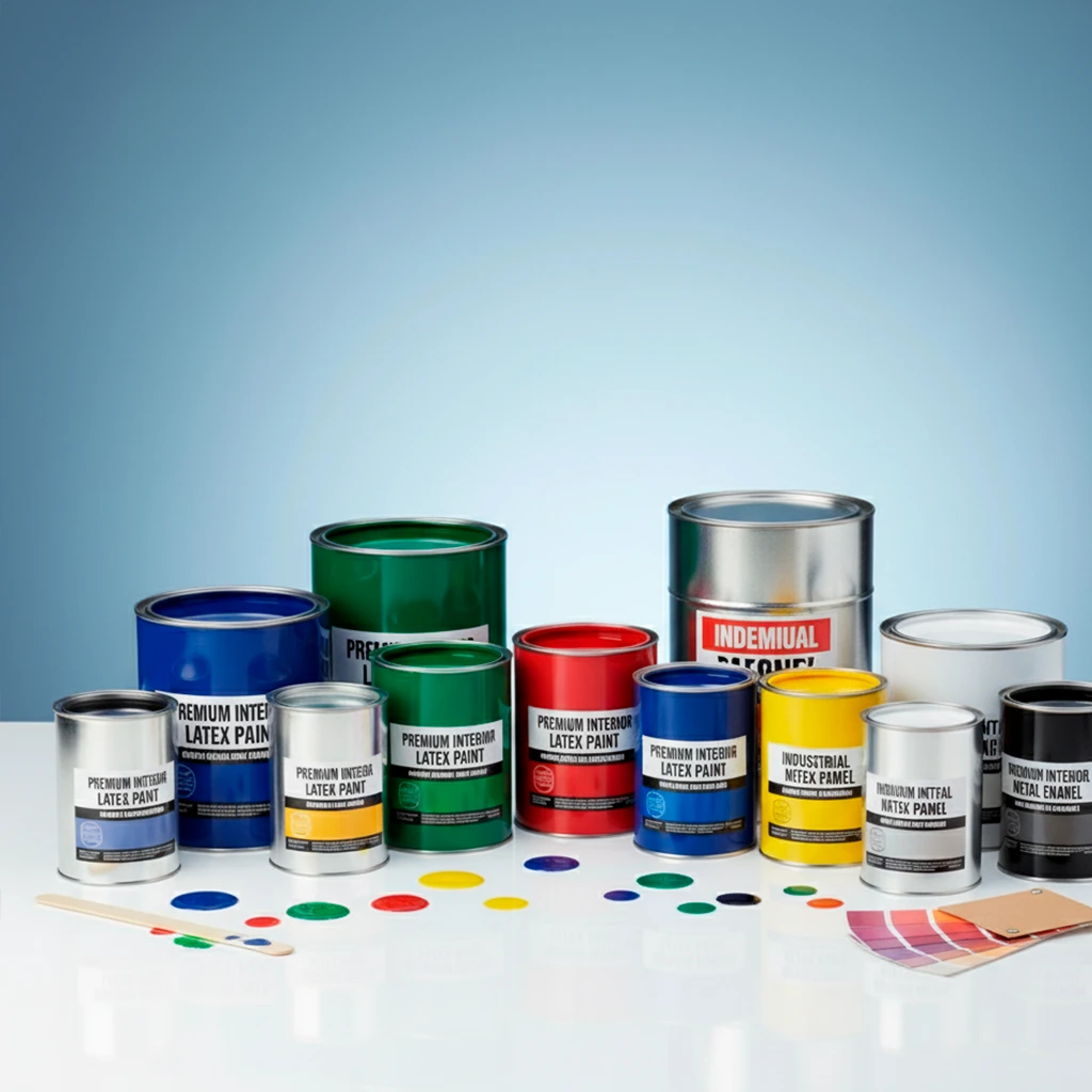 Pinturas y esmaltes.