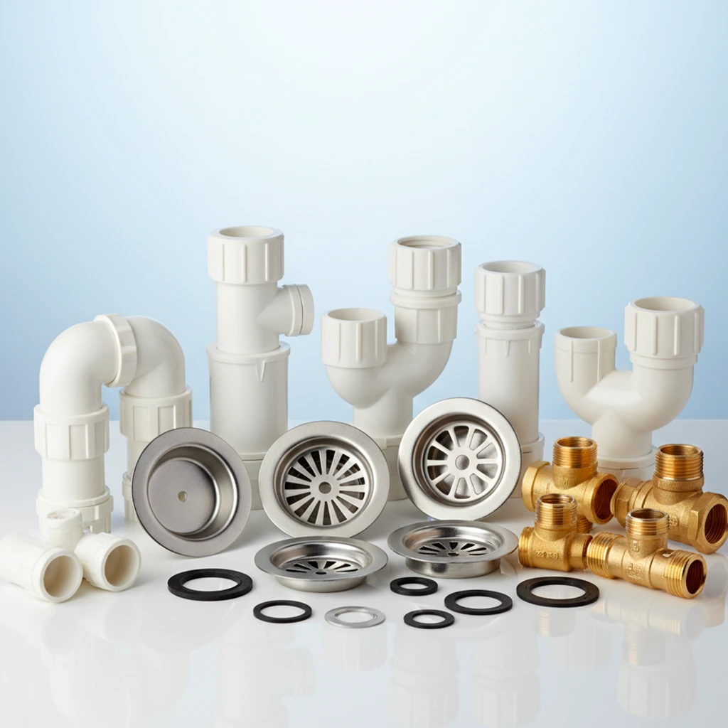 Sifones, válvulas y desagües.