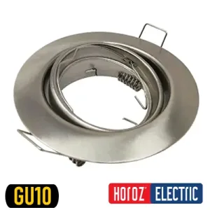 ARO GU10 NIQUEL | Ferretería Online