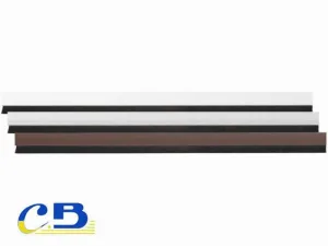 Burlete Adhesivo PVC Transparente | 1m