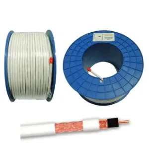 Cable Antena Coaxial Blanco | Ferretería