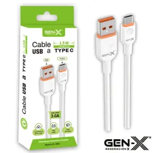 Cable USB-C 1.5m - Gen-X 3.0A | Compra Online