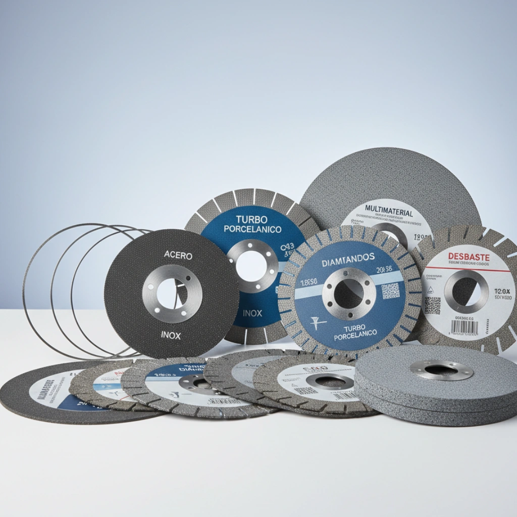 Discos de corte – Ferretería Lucasur (Sanlúcar de Barrameda)