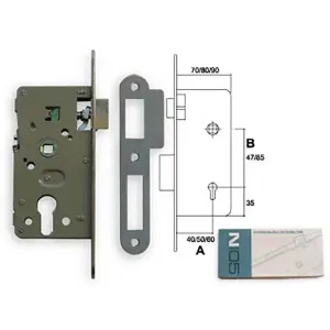 Cerradura Embutir 50mm - Compra Online