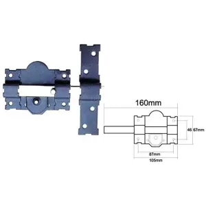 Cerrojo Seguridad 105x67 - ¡Compra Online!
