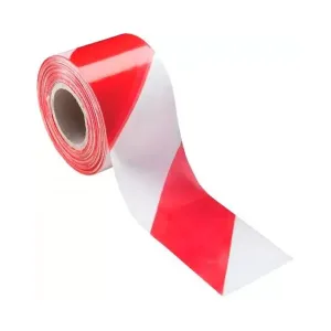 Cinta Señalización Roja y Blanca 200m