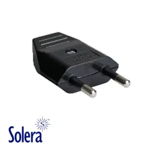 Clavija 4mm Negra Solera | Ferretería