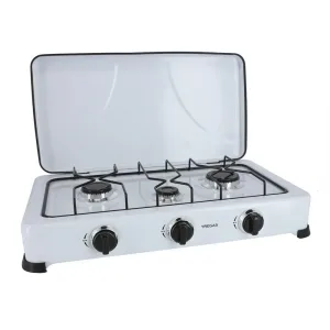 Cocina Gas 3 Fuegos Blanca | Compra Online