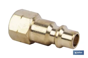 Conector Aire Rosca Hembra 1/4 - Ferretería