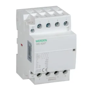 Contactor Modular 63A - 25kW | Ferretería