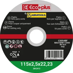 Disco Piedra 115mm - E+P | Ferretería