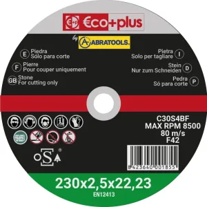 Disco Piedra 230mm - Ferretería Industrial