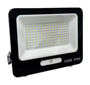 Foco LED 100W Negro - ¡Iluminación Potente!