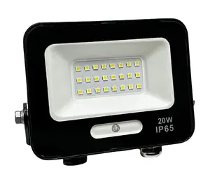 Foco LED 20W Negro - ¡Iluminación Eficiente!