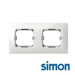 Marco 2 Elementos Simon 27 Blanco | Ferretería
