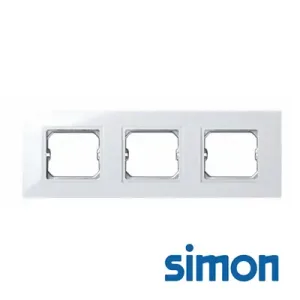 Marco 3 Elementos Simon 27 Blanco | Ferretería