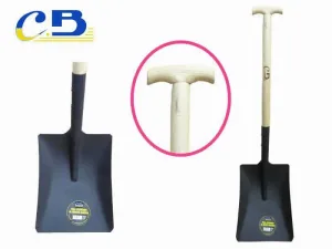 Pala Cuadrada con Muleta Madera | Ferretería