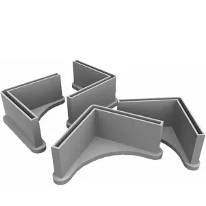 Pie Plástico 35x35 - Estanterías RECORD