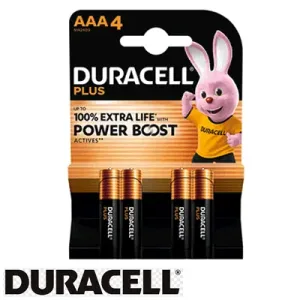 Pilas AAA Duracell Power Boost - ¡Compra Online!