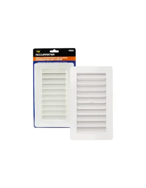 Rejilla Empotrar ABS Blanca + Mosquitera